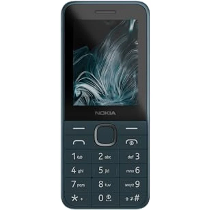 Nokia Mobiltelefon 225 4G (2,4", 128 MB) Dark Blue, Feature Phone mit Bluetooth und VGA-Kamera – Bild 1