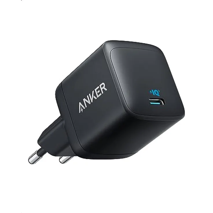 Anker 313 Charger, 45W USB C Ladegerät, Ace abnehmbares PPS Ladegerät unterstützt ultraschnelles Laden 2.0 für Samsung Galaxy S22/S23 Ultra/S22+, Note 10/+/ 20/S20 (Kabel Nicht enthalten)