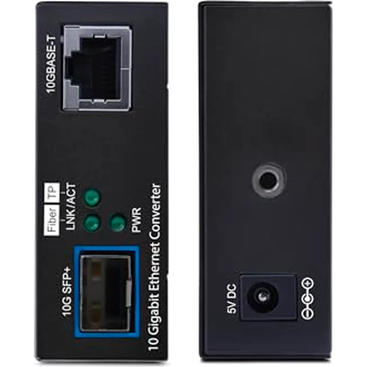 StarTech.com Fibre Media Converter 10GbE TAA-konform, SFP+/RJ-45, 10GBase-LR/SR/X/T – Bild 3