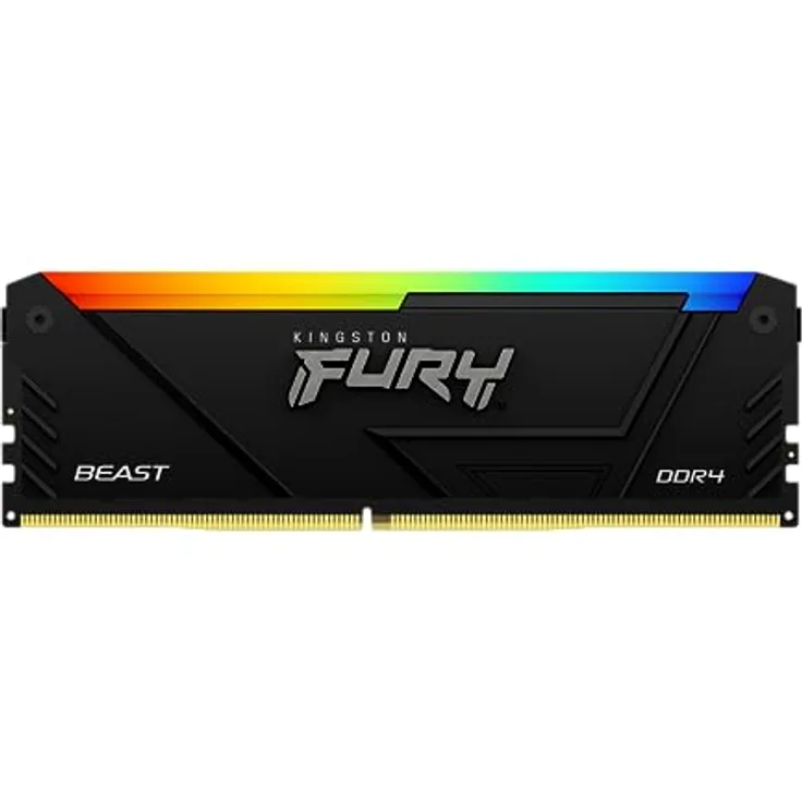 Kingston FURY Beast RGB 16GB 3200MT/s DDR4 CL16 DIMM PC Arbeitsspeicher KF432C16BB2A/16