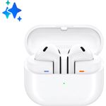 Samsung Galaxy Buds3 Ohrhörer Ai offen-Typ True Wireless, Hi-Fi Audio, Wasserdicht IP57, Weiß