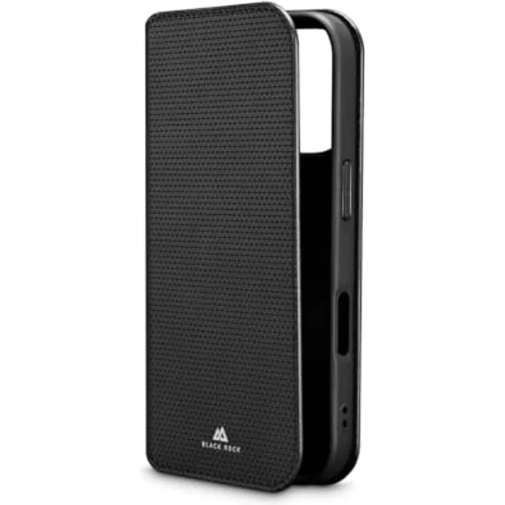 BlackRock Slim Folio für Apple iPhone 17 Pro, PU/TPU Schutzhülle, schwarz – Bild 3