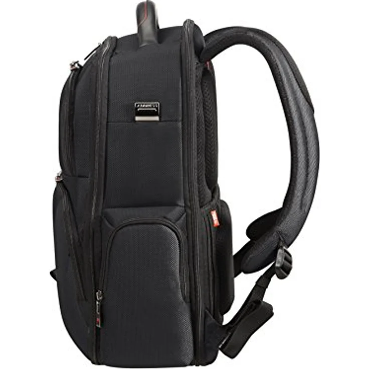 Samsonite Pro-DLX 5 - 15.6 inch laptop backpack, 44.5 cm, 20 L, black (Black) - Robuster Laptop-Rucksack mit wasserabweisendem Design – Bild 3