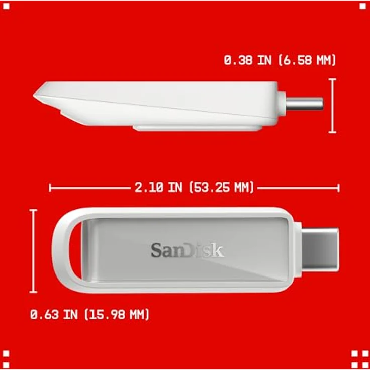 SanDisk Phone Drive USB-C Arctic White, 1TB USB Stick mit schneller Datenübertragung bis zu 150 MB/s – Bild 9