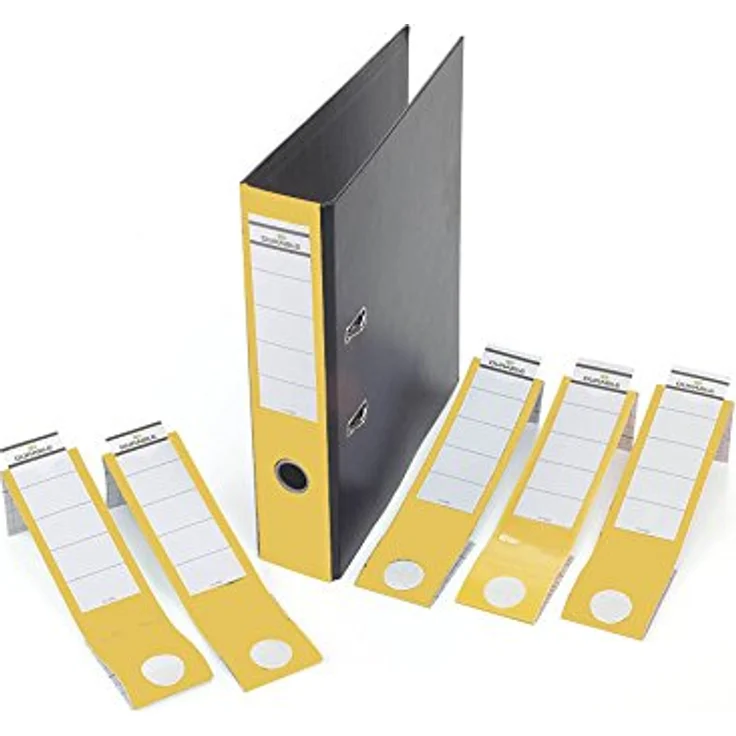 DURABLE Aktenordner Ordnerrückenetikett ORDOFIX® beschriftbar mit Online-Beschriftungssoftware DURAPRINT®, breit/lang 60 x 390 mm (B x H) – Bild 2