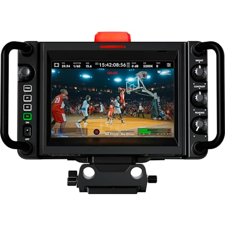 Blackmagic Studio Camera 4K Pro G2, Broadcast-Kamera mit 12G-SDI, 10G-Ethernet, 3840x2160 bis 60 fps, MFT-Bajonett – Bild 3