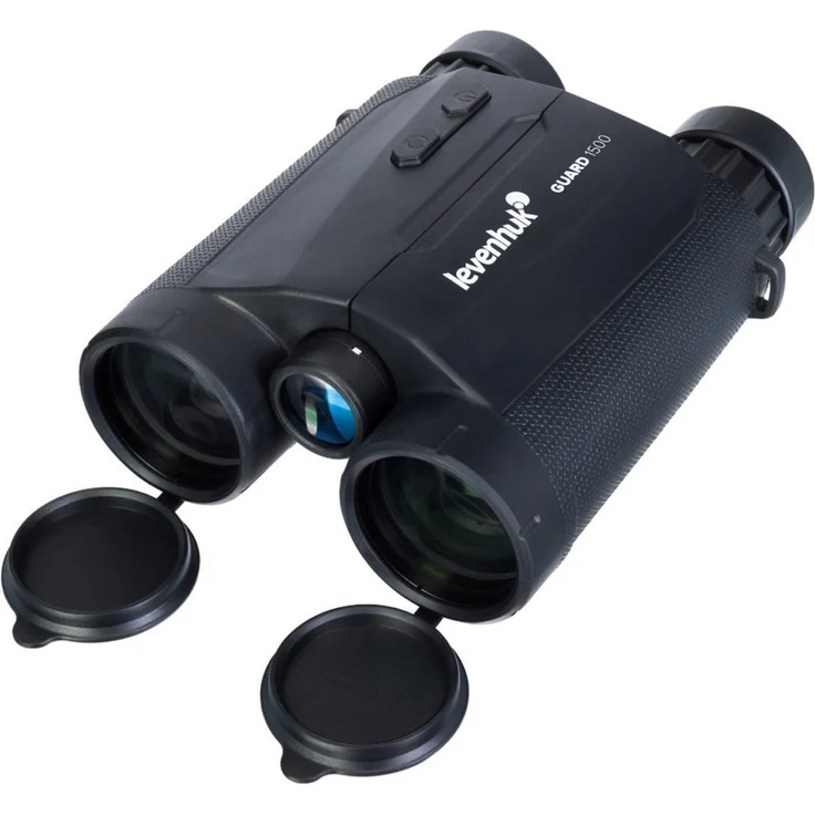 Levenhuk Fernglas 8x42 Guard 1500, klassischer Feldstecher mit Entfernungsmesser und Dioptrieneinstellung