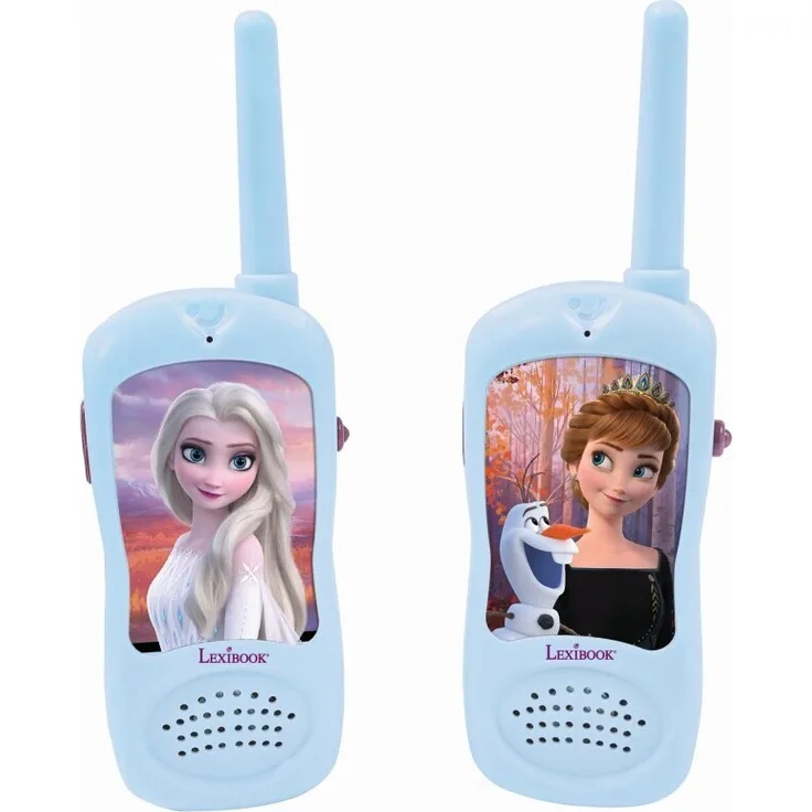 Lexibook TW11FZ Frozen Walkie Talkies, 120 m Reichweite, ergonomisches Design mit Elsa, Anna und Olaf, ab 3 Jahren