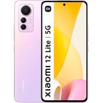 Xiaomi 12 Lite 5G 8 GB/256 GB Pink (Lite Pink) Smartphone mit 108MP Triple Kamera und 120Hz AMOLED Display