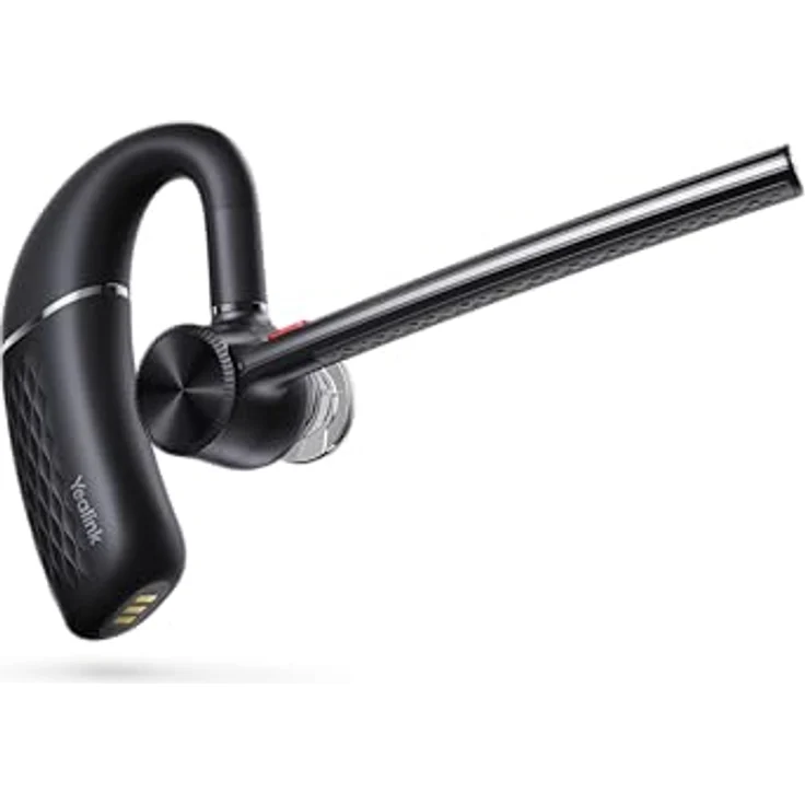 Yealink BH 71 Mono Bluetooth Headset, Schwarz mit 4-fach Mikrofon und Noise-Cancelling Technologie – Bild 4