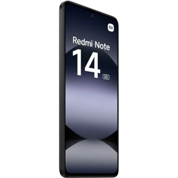 Xiaomi Redmi Note 14 5G, Smartphone mit 108 MP Kamera, 6GB RAM, 128GB Speicher, Dual-SIM, Schwarz (Midnight Black) – Bild 4