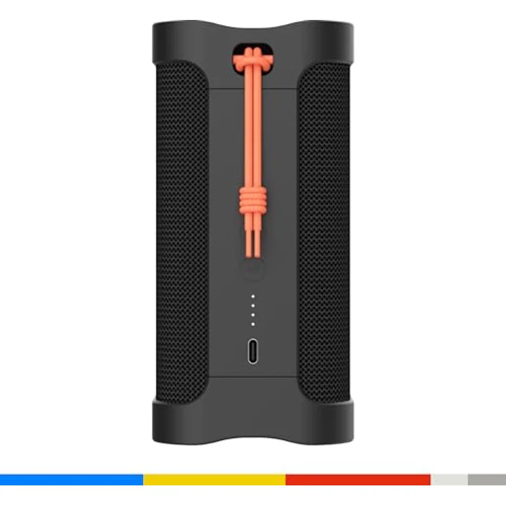 Skullcandy Terrain Wireless Speaker, Bluetooth Lautsprecher mit 14h Akkulaufzeit, wasserdicht, Schwarz – Bild 4