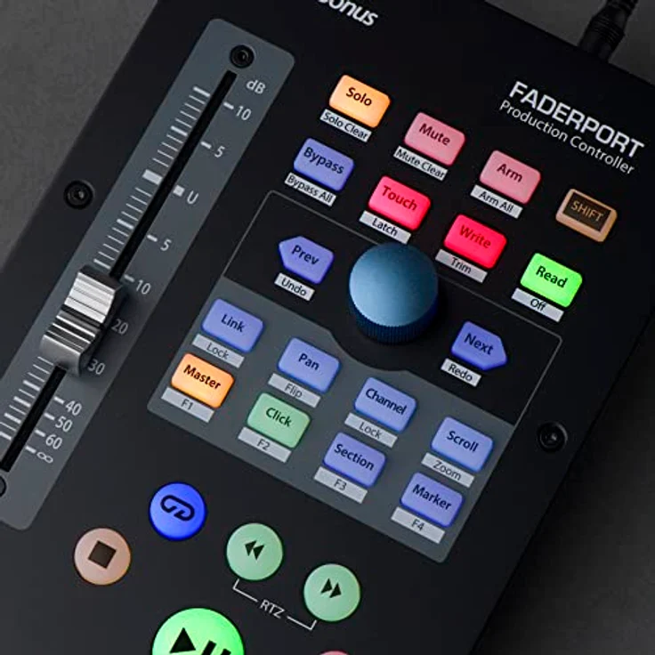 PreSonus FaderPort DAW Mix Production Controller, mit Softwarepaket inklusive Studio Magic Plug-in Suite, Studio One Artist DAW, Ableton Live Lite und mehr für Aufnahme, Streaming und Podcasting – Bild 4