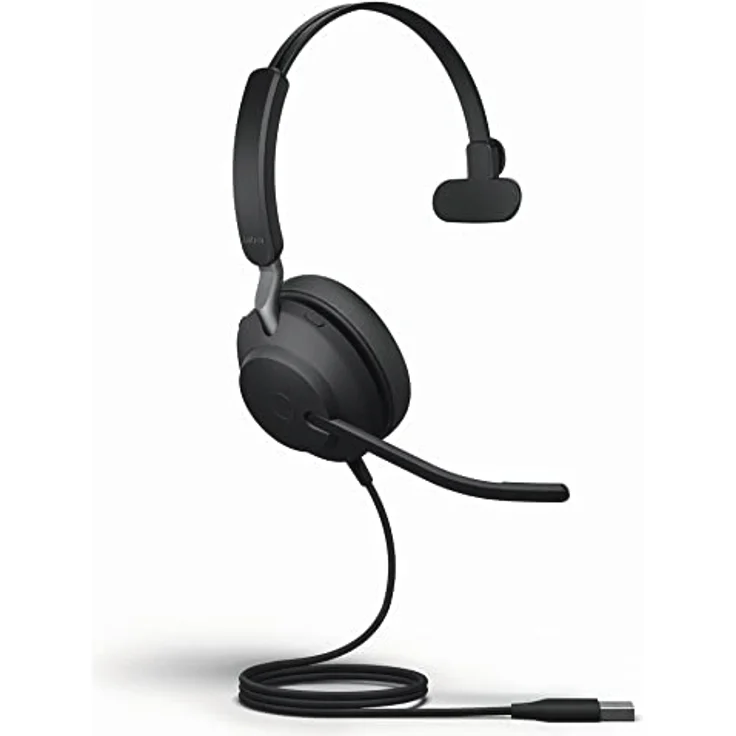 Jabra Evolve2 40 SE USB-A monaural UC Black – Bild 1