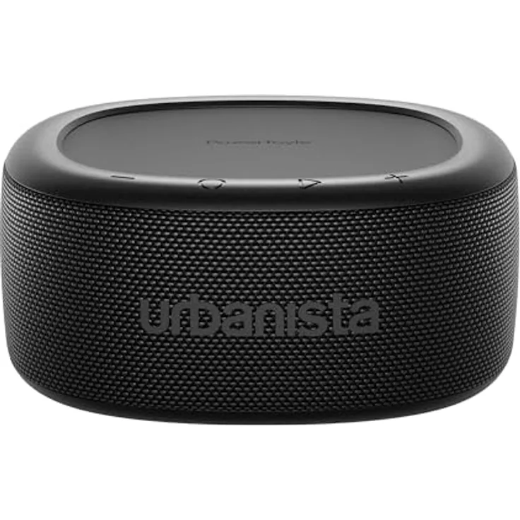 Urbanista Malibu Kabelloser Bluetooth-Lautsprecher, solarbetriebener Lautsprecher mit endloser Wiedergabe, tragbarer Lautsprecher, wasserdicht IPX67, Tastensteuerung, Bluetooth 5.2 Dual Pairing…