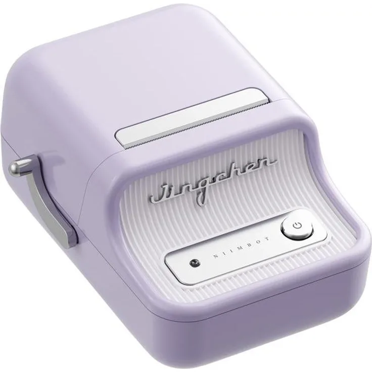 Niimbot B21 Pro, Tragbarer Etikettendrucker mit vielseitigen Beschriftungsfunktionen, Violett