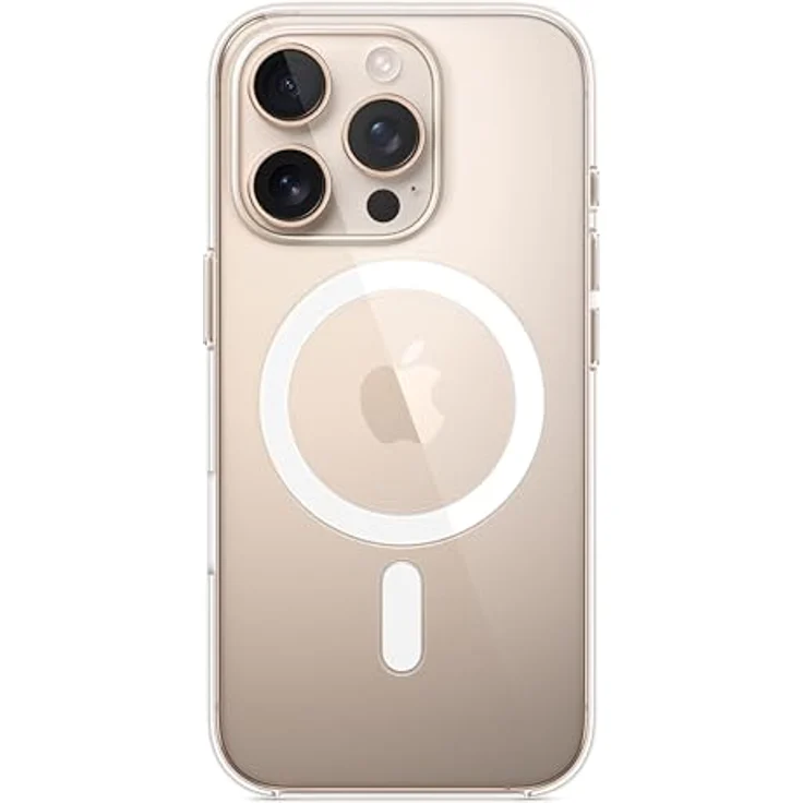 Apple iPhone 16 Pro Clear Case mit MagSafe  - Transparente Schutzhülle mit Kamera­steuerungsfunktion, MagSafe und kratzfester Beschichtung - Preisvergleich – Bild 1