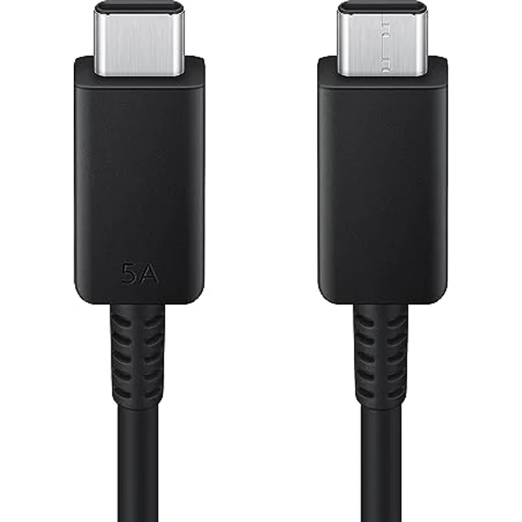 Samsung EP-DX510 USB Type-C auf USB Type-C Kabel, Datenkabel, Ladekabel, 1,8 m, 5A, Schwarz - Preisvergleich – Bild 5