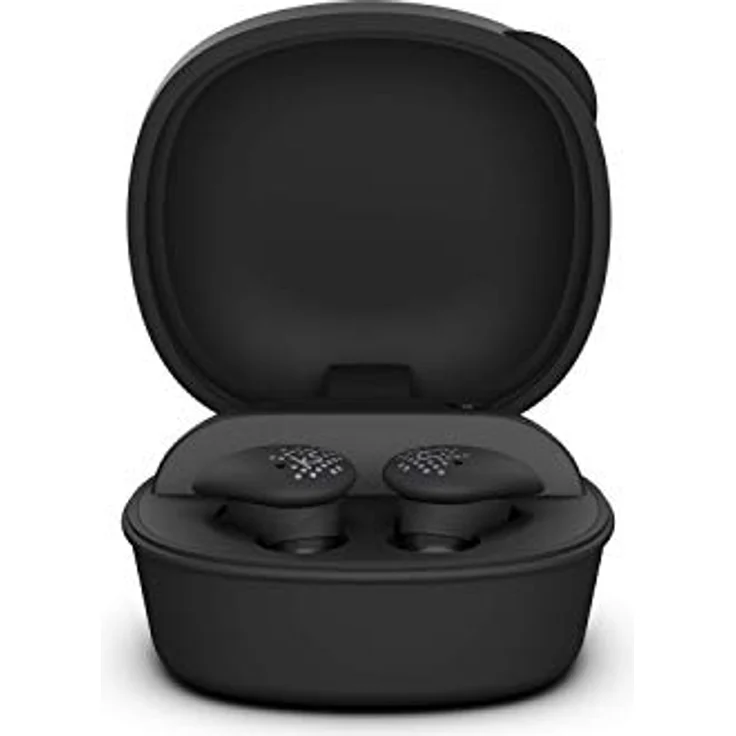 KitSound KSDISTWSBK ''District Echte'' drahtlose Bluetooth-Ohrhörer mit Drahtlos-Ladestab und Powerbank Schwarz – Bild 4
