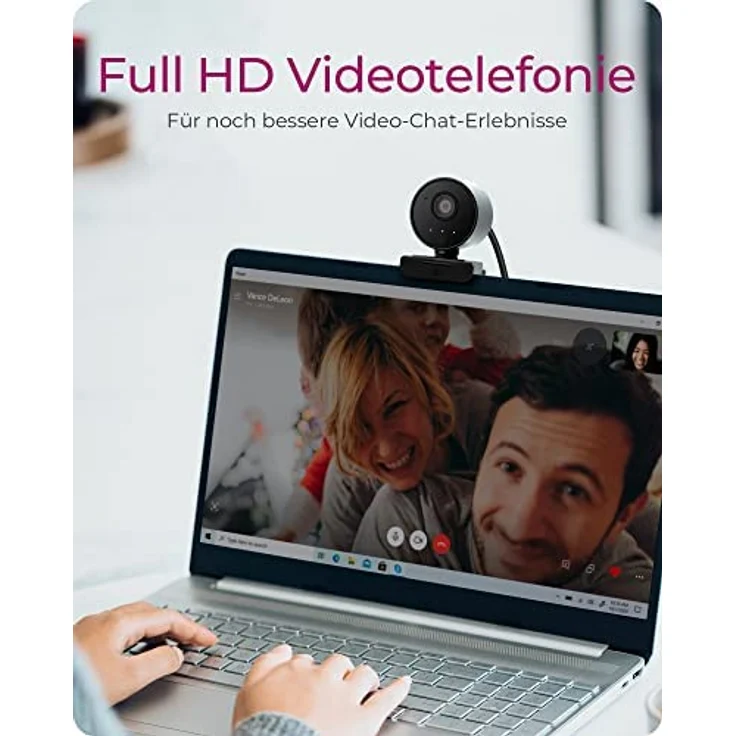IcyBox Full-HD Webcam IB-CAM502-HD mit Fernbedienung – Bild 3