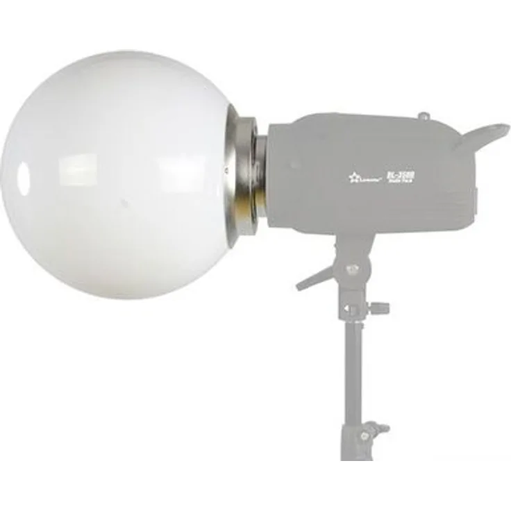 StudioKing Diffusor SK-DB300, 30 cm Lichtdiffusor für Blitzgeräte mit Linkstar S-Bajonett, ideal für Pass- und Produktfotografie