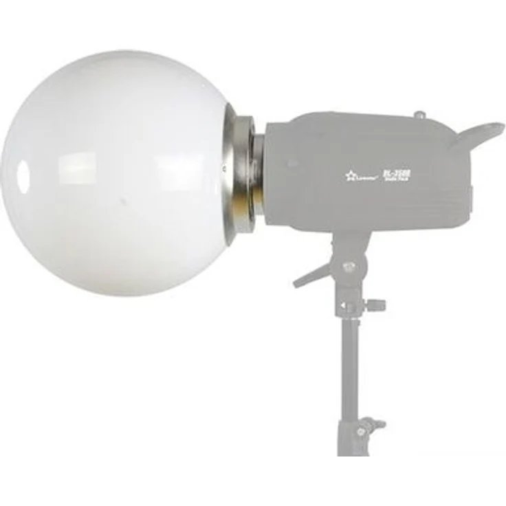 StudioKing Diffusor SK-DB300, 30 cm Lichtdiffusor für Blitzgeräte mit Linkstar S-Bajonett, ideal für Pass- und Produktfotografie