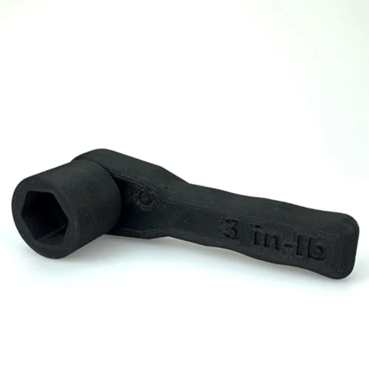 Fiberlogy Nylon PA12 + CF15 schwarz, 1,75 mm, 0,50 kg, hochwertiges kohlefaserverstärktes Filament, hergestellt in der EU, hohe thermische Beständigkeit – Bild 5