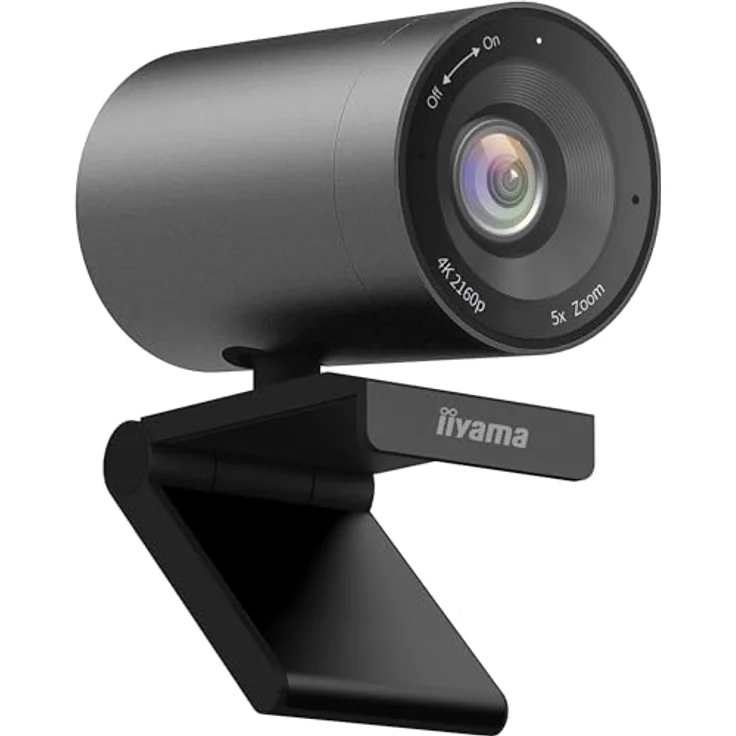 iiyama UC-CAM10PRO-1 (8.46 Mpx), Webcam, Schwarz – Bild 1
