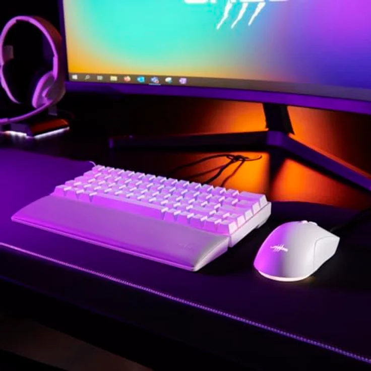 Urage Reaper 250 (Kabelgebunden), Präzise Gaming-Maus mit Pixart-Gaming-Sensor, Weiss – Bild 4