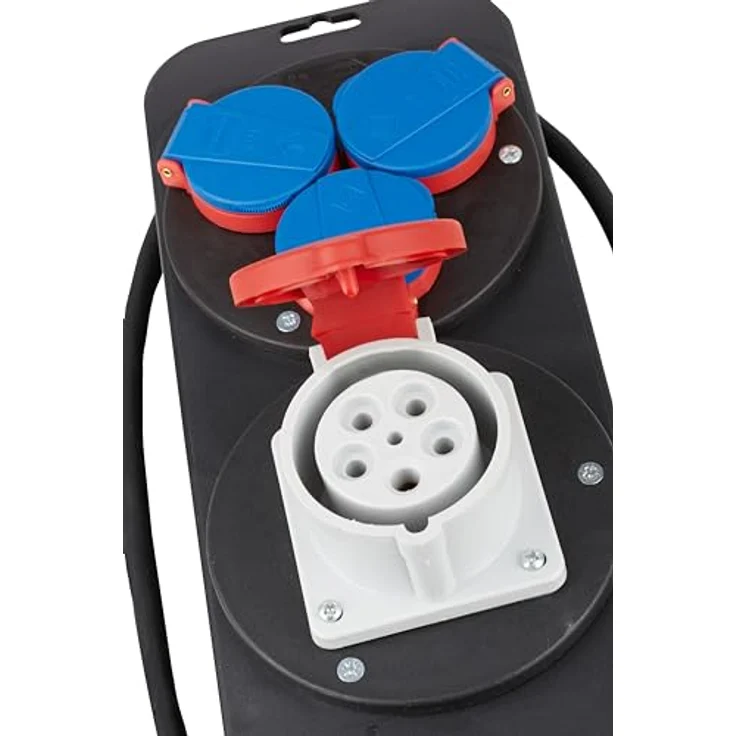 Brennenstuhl Stromstation E1 IP44 Stecker 400V-16A Steckdosen 1x E 400V-16A+3x 230V-16A – Bild 3