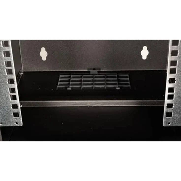 Equip Wandgehäuse 10" 06U 300x300mm schwarz - Optimale Leistung, gehärtete Glasfronttür, kompakte Organisation – Bild 5