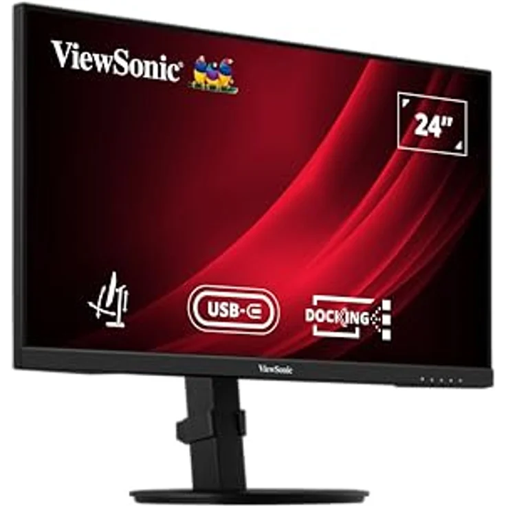 ViewSonic 60,5cm VG2409U-2 16:9 HDMI/DP/USBC 100Hz FHD Monitor in Schwarz – Bild 2