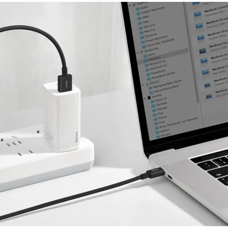 Baseus Superior USB - USB Typ C Schnellladekabel 66 W (11 V / 6 A) mit 480 Mbit/s Datenübertragung, 1 m, schwarz – Bild 11