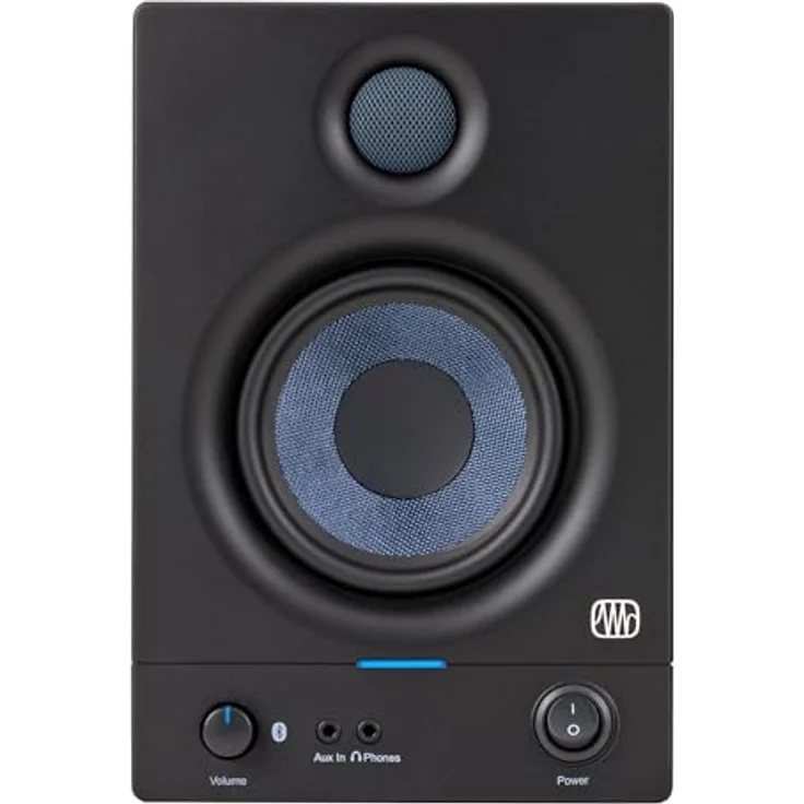 Presonus Eris 4.5BT, Bluetooth Lautsprecher 2nd Gen, 50 W, schwarz mit Boxenständern, 1 Paar – Bild 8