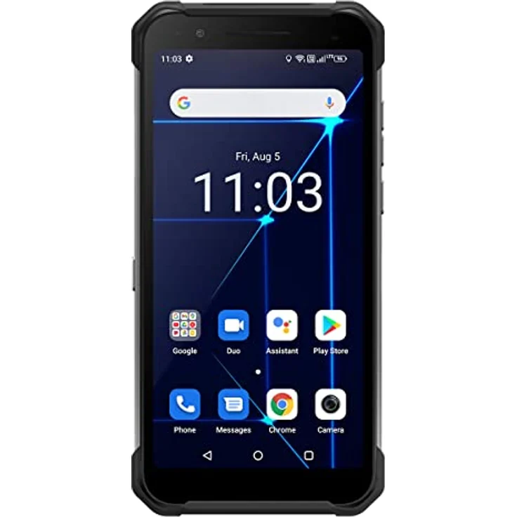 Hammer Construction (128 GB, 6", Dual SIM, 16 Mpx, 4G), Robustes Smartphone, Schwarz – Bild 3