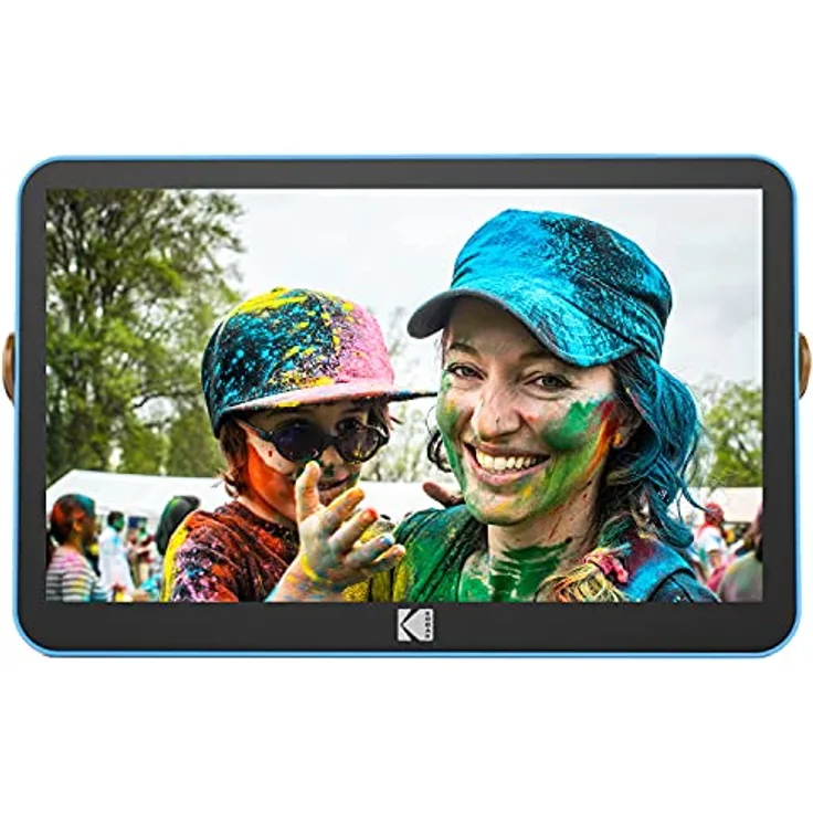 Kodak RWF-108V, Digitaler Bilderrahmen mit 10" Bildschirm, 1280 x 800 Pixel, WiFi, blau