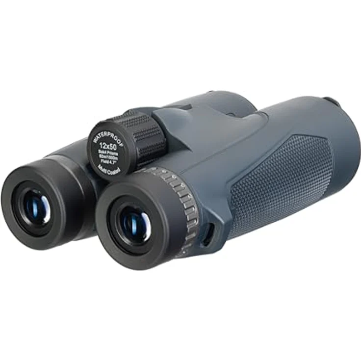 Levenhuk New Karma PLUS 12x50 Fernglas, wetterfest mit hoher Vergrößerung und BaK4-Optik, schwarz – Bild 7