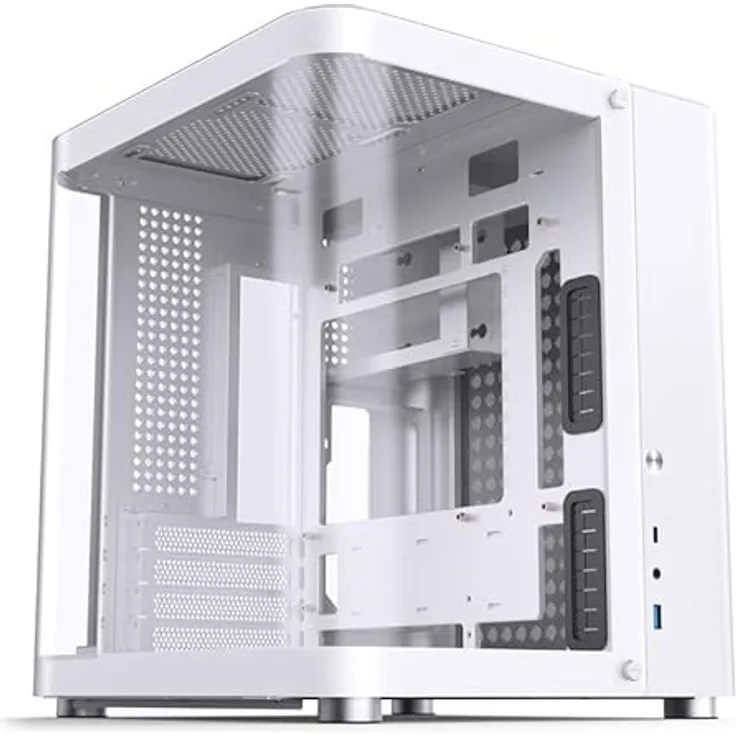 Jonsbo TK-1 .20, Micro-ATX, Gehärtetes Glas - Weiß