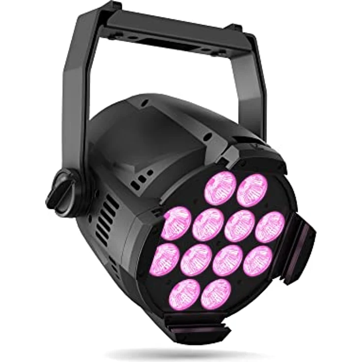 Cameo STUDIO PAR 4 G2, LED PAR Scheinwerfer mit 12 x RGBW 4-in-1 LEDs und 4700 lm, Schwarz – Bild 5