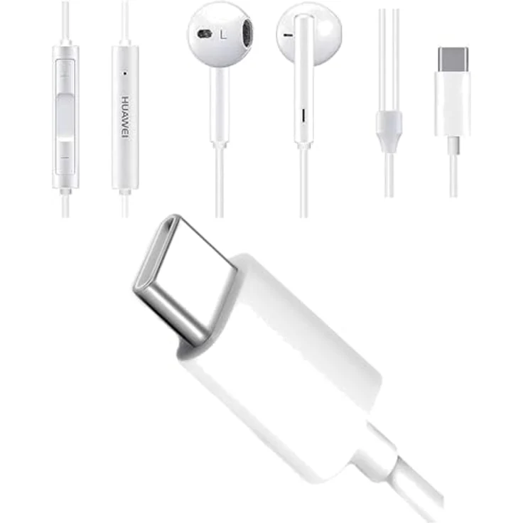 Original Headset für Huawei Typ C Typ C Mate Honor 9 Plus CM33 Stereo Mikrofon Headset – Bild 4