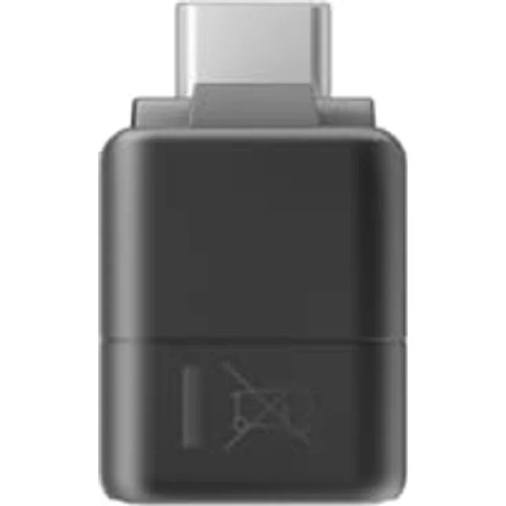 INSTA360 X5 Mic Adapter, Mikrofonadapter mit 3,5 mm Audio- und USB-C-Anschluss, Schwarz – Bild 2