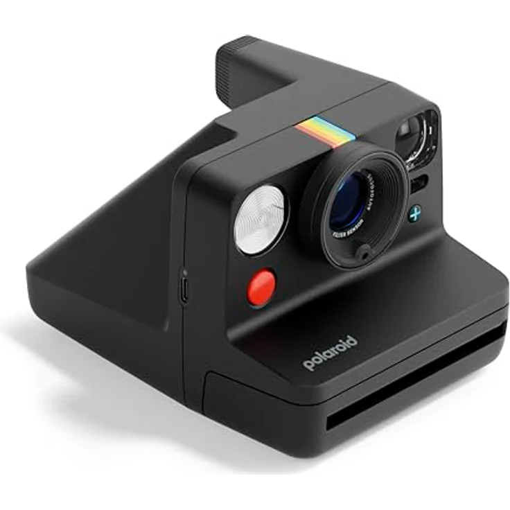 Polaroid Now+ Generation 3 Sofortbildkamera mit Bluetooth-Verbindung in Schwarz – Bild 3