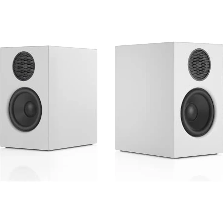 Audio Pro A28 - Kabellose Aktiv Multiroom Lautsprecher mit Bluetooth & WiFi - Stereo Speaker für Home Entertainment mit AirPlay 2, Chromecast, Spotify - Weiss – Bild 2