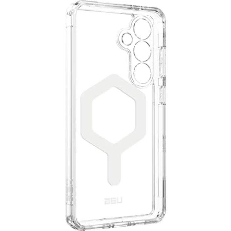 URBAN ARMOR GEAR Plyo Pro Case Samsung Galaxy S24 FE Hülle ice (transparent) / weiß (Wireless Charging / Magnetisches Aufladen optimiert) – Bild 5