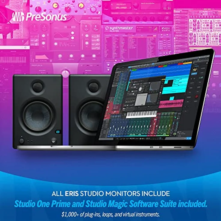 PreSonus Eris 4.5 Studiomonitor Kompakt-Lautsprecher – Bild 3