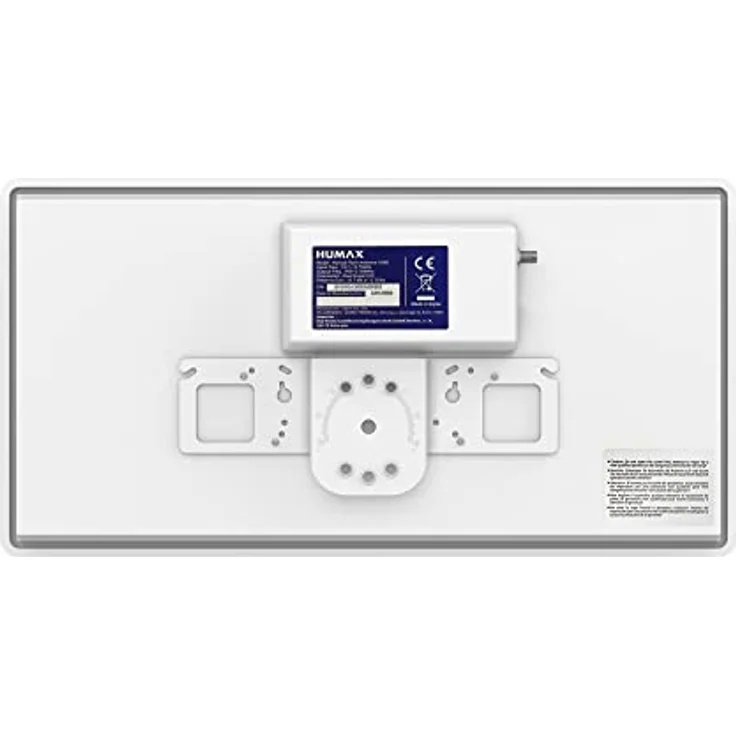 Sky Vision HUMAX Flat H39D SAT Flachantenne in weiß - Flache Satellitenschüssel für 1 Teilnehmer, mit Single-LNB, vergleichbar mit 60 cm SAT Schüssel – Bild 4