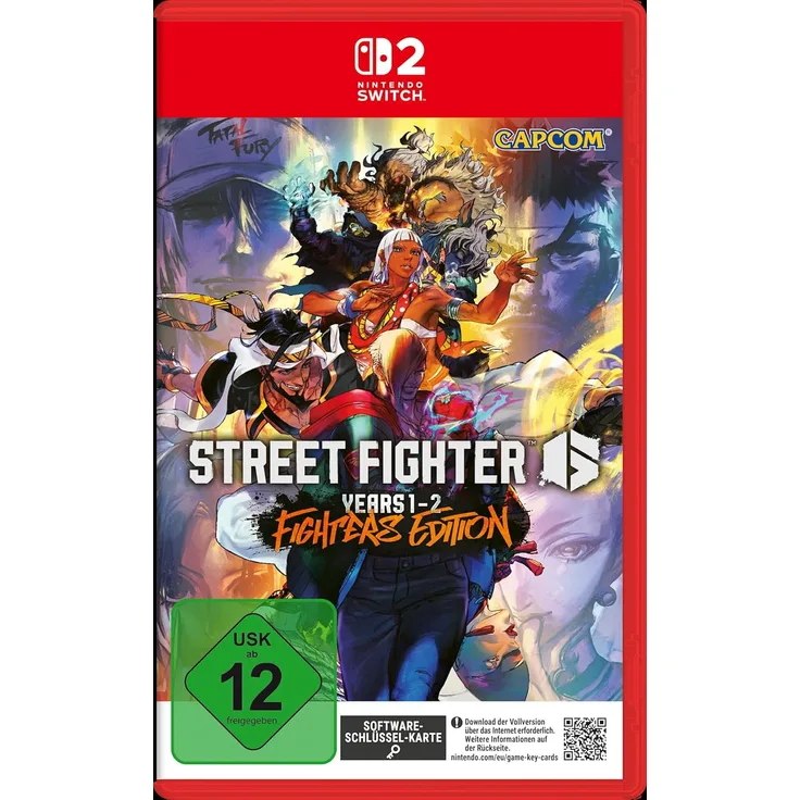 Street Fighter 6 – Switch 2 Fighters Edition mit Year 1 & 2 Inhalten, intensiven Kämpfen & USK 12