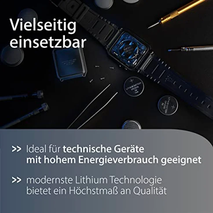 MediaRange Lithium Knopfzellen, CR2032|3V, 4er Pack – Bild 5