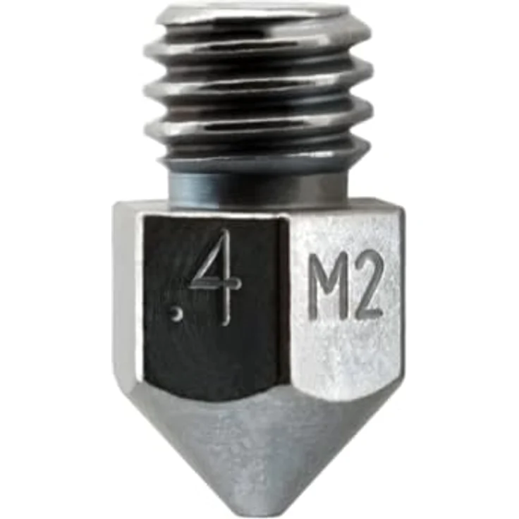 Micro-Swiss MK8 Hotend .4mm M2500-04, Hochtemperatur-Düse aus M2-Schnellarbeitsstahl mit WS2-Beschichtung – Bild 1