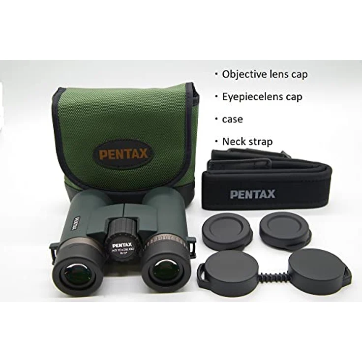PENTAX AD 10x32 ED Fernglas für die Naturbeobachtung, mehrfach vergütet, wasserdichte Konstruktion – Bild 2